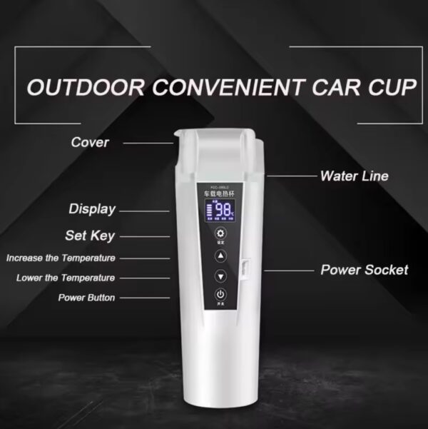 ماگ برقی خودرو FCC390 Pro